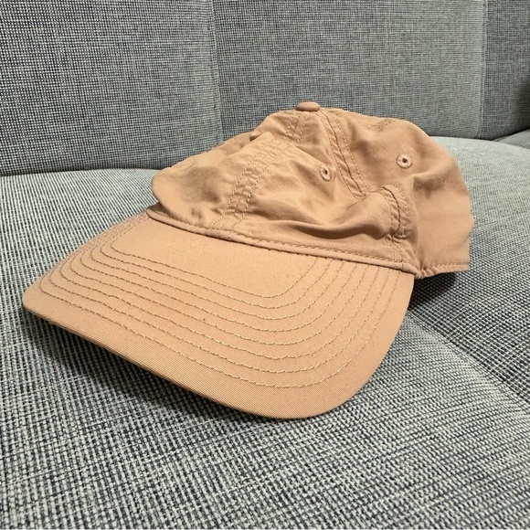 Madewell Resourced Baseball Cap Pale Peach Pink Color Adjustable Back Unisex - Picture 2 of 7